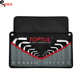 14PCS Short Type Hex Key Wrench Set Toptul Brand