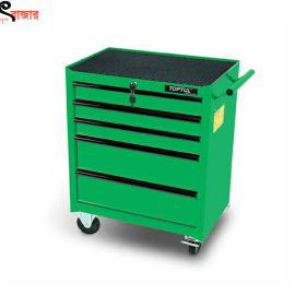 Small 5 Drawer Mobile Tool Trolley Toptul Brand